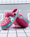 High Quality EU 24-EU27 Unicorn Cute Beach Water clogs EVA material Wear resistant and non-slip kids clogs